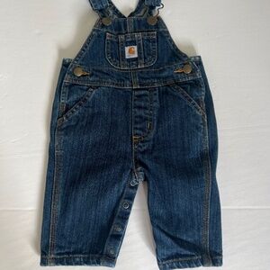 Carhartt Infant Denim Overalls size 3 months